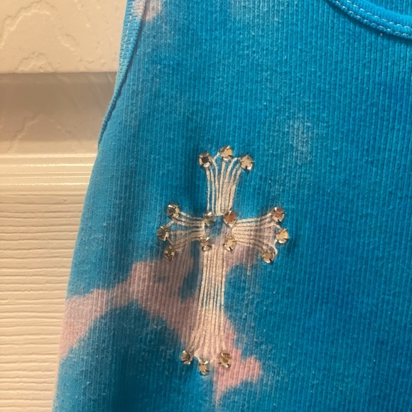 CHROME HEARTS Vintage Swarovski Crystal Side Logo - Picture 5 of 9